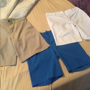 Adidas, Izod, & Ashworth golf shorts