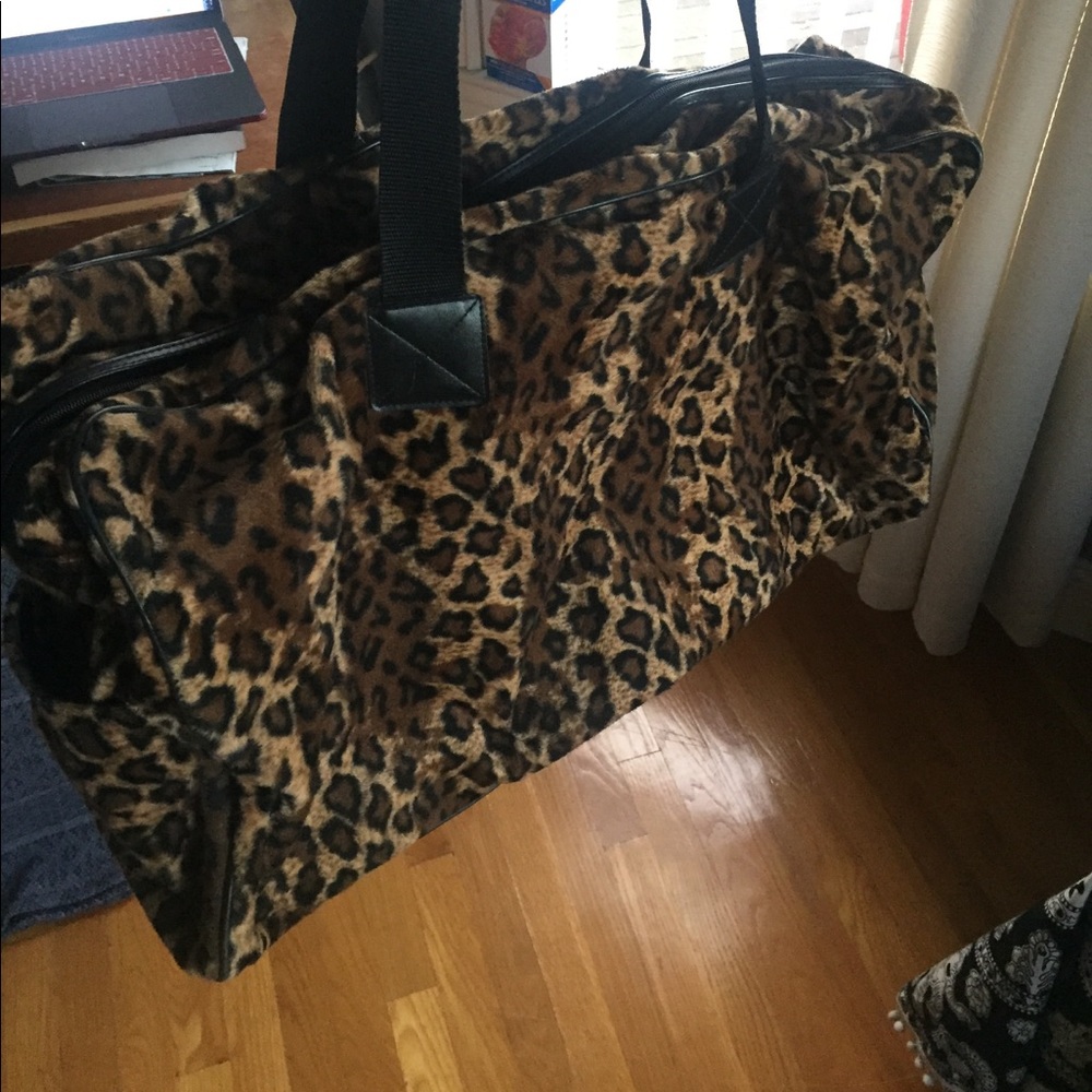 Cheetah overnight bag