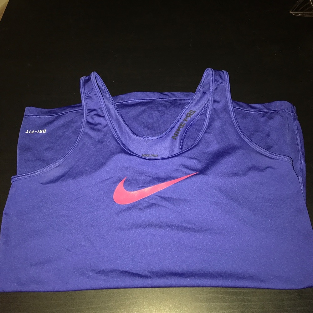 Nike Pro Fitted Racerback Tank Top