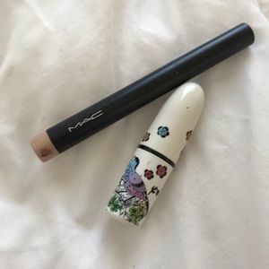 Mac lipstick and eye primer