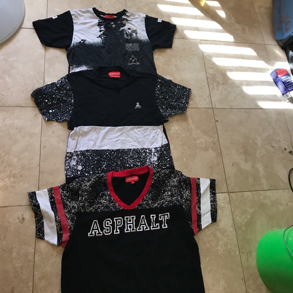Men's asphalt shirt bundle of 3