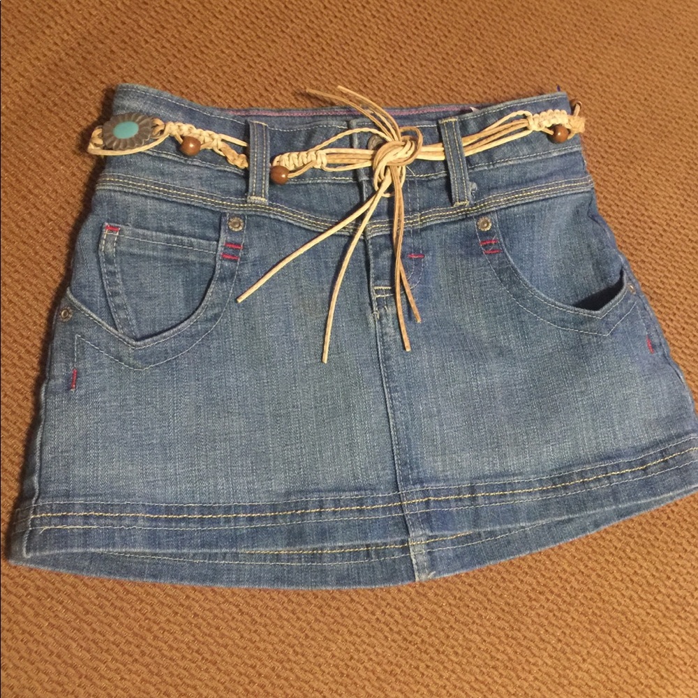 Denim  Skort