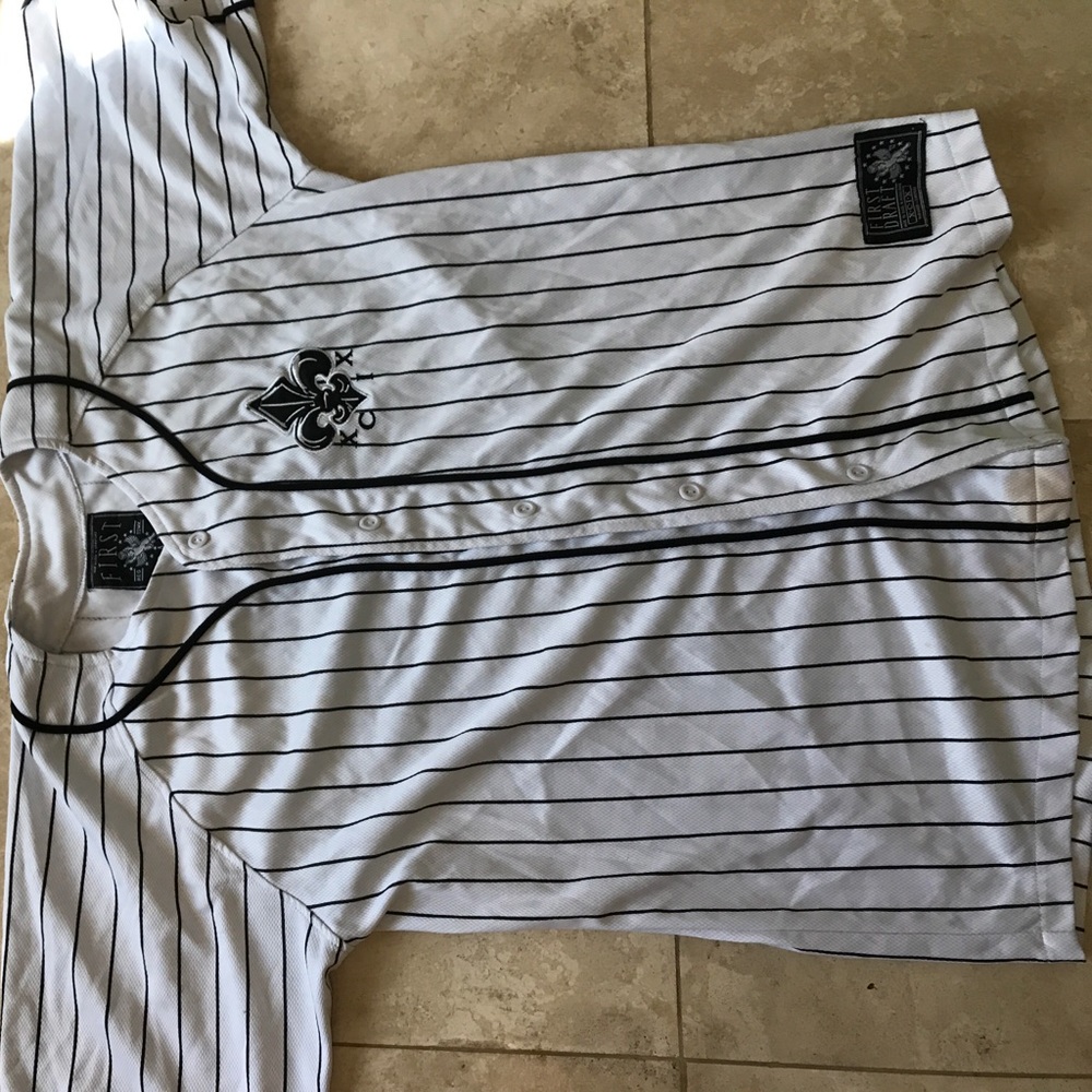 First draft men's jersey shirt.