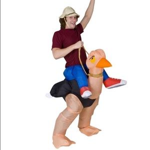 Adult Inflatable Ostrich Halloween Costume One Sz