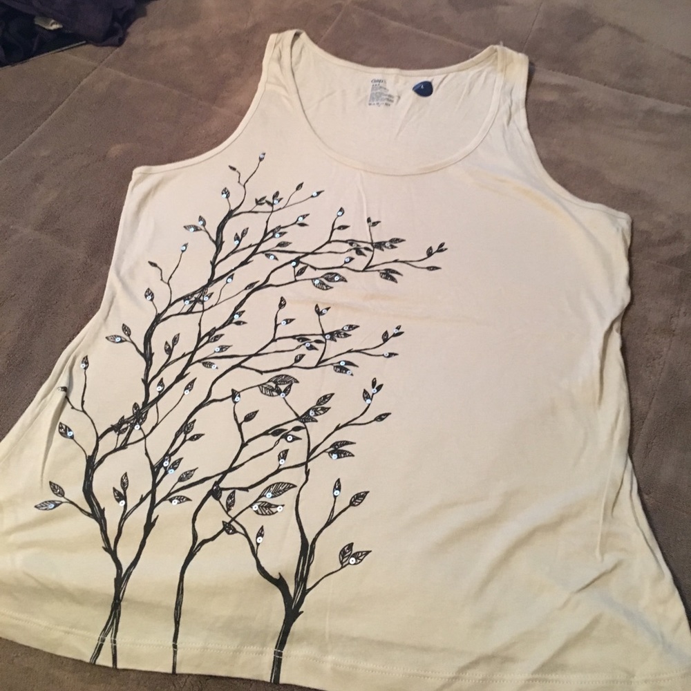 Tan tank top