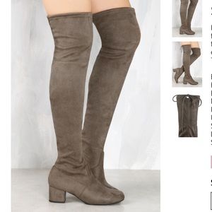NEW. Over the knee boots