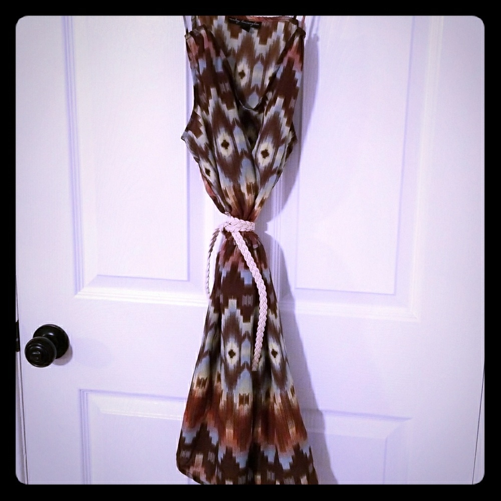 Belted sundress