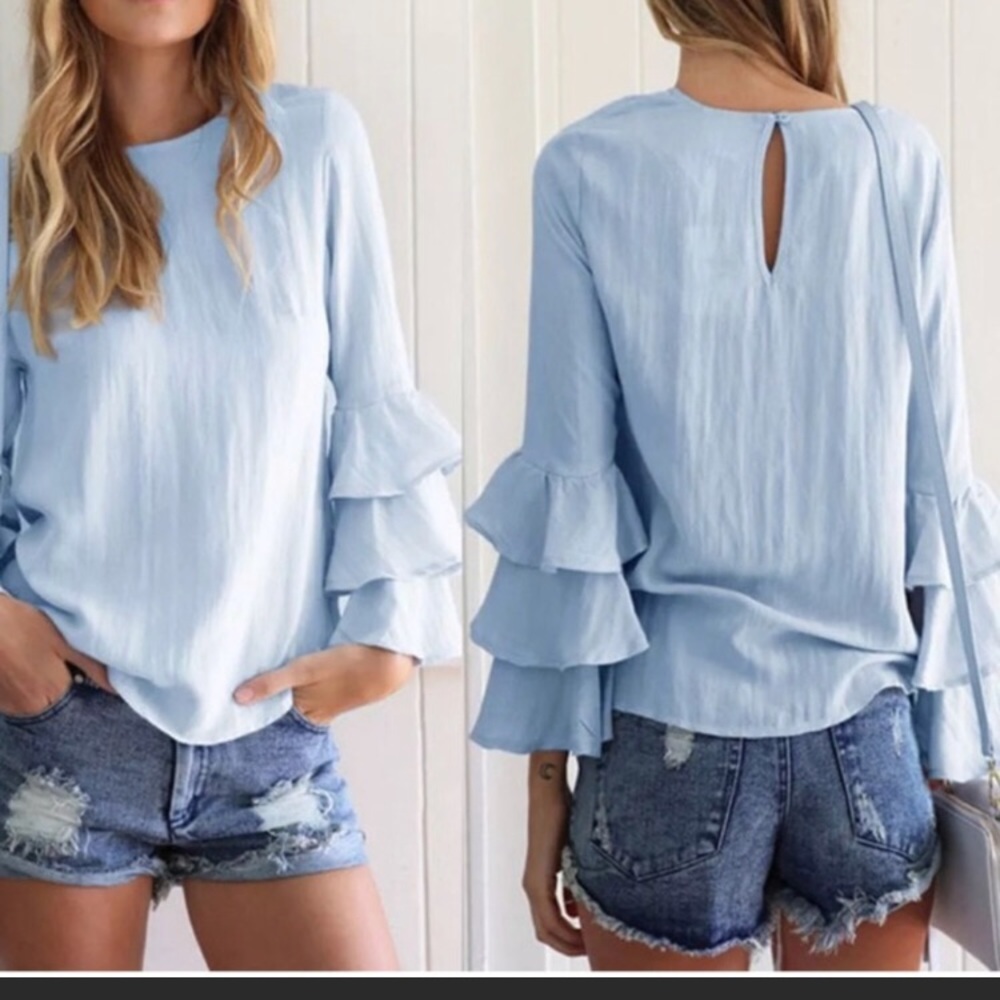 Bell Sleeve Blouse