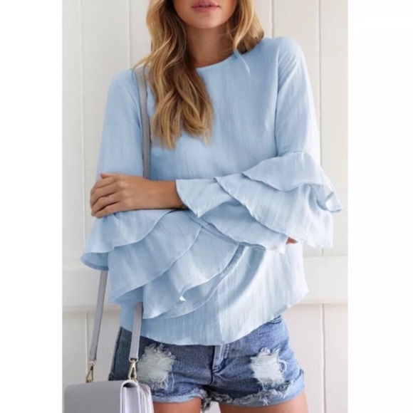 Bell Sleeve Blouse - Picture 3 of 3