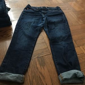 Gap "Best Girlfriend" cropped jeans