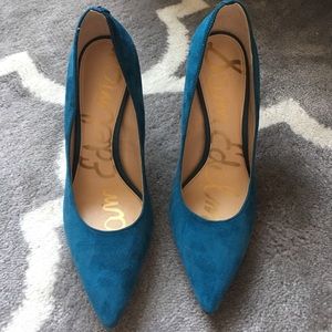 Sam Edelman blue pointed pumps, size 7m