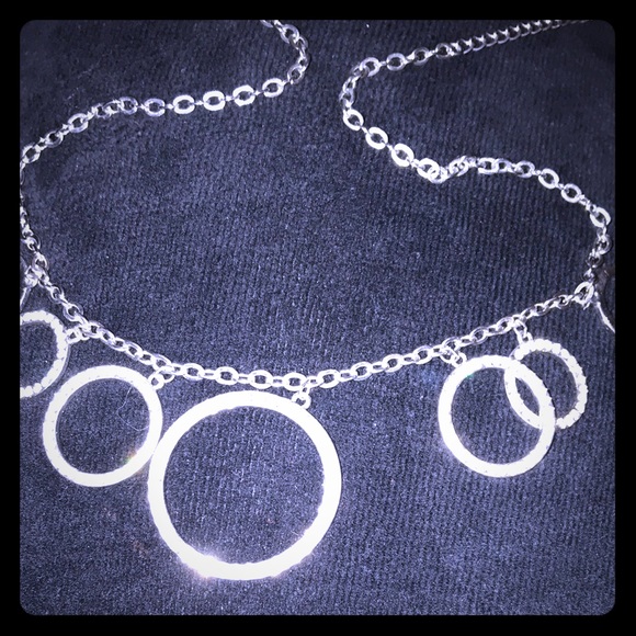 Hoop earrings and matching choker - Picture 1 of 2