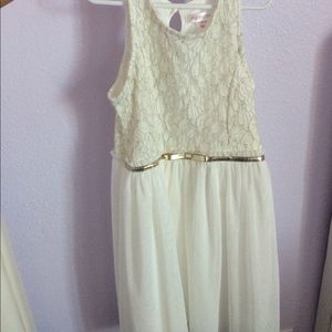 Off white lace dress