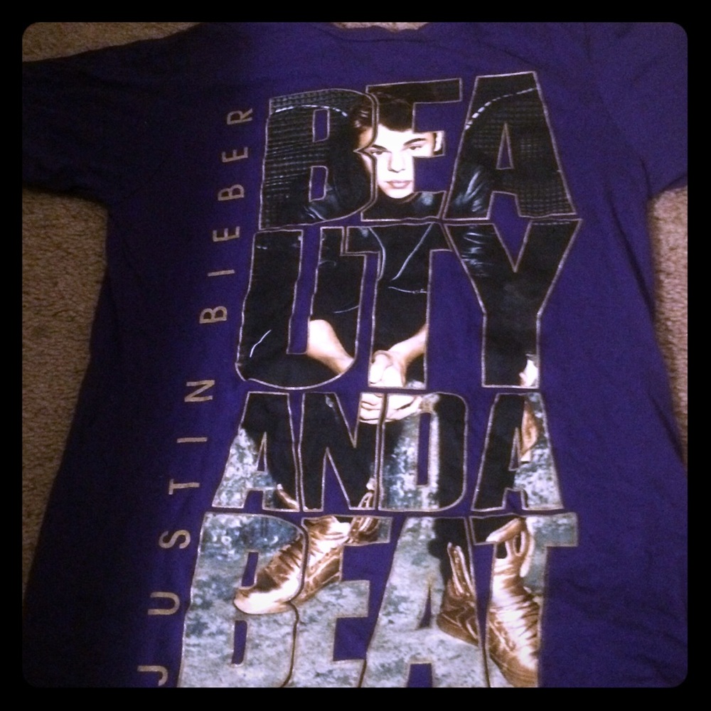 Purple Justin Bieber