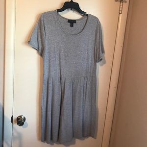 Forever 21 Plus Size 2x 18/20 Skater Dress gray