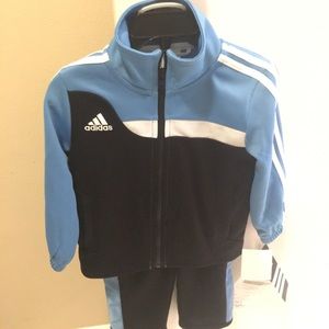 Adidas 18 month old track suit