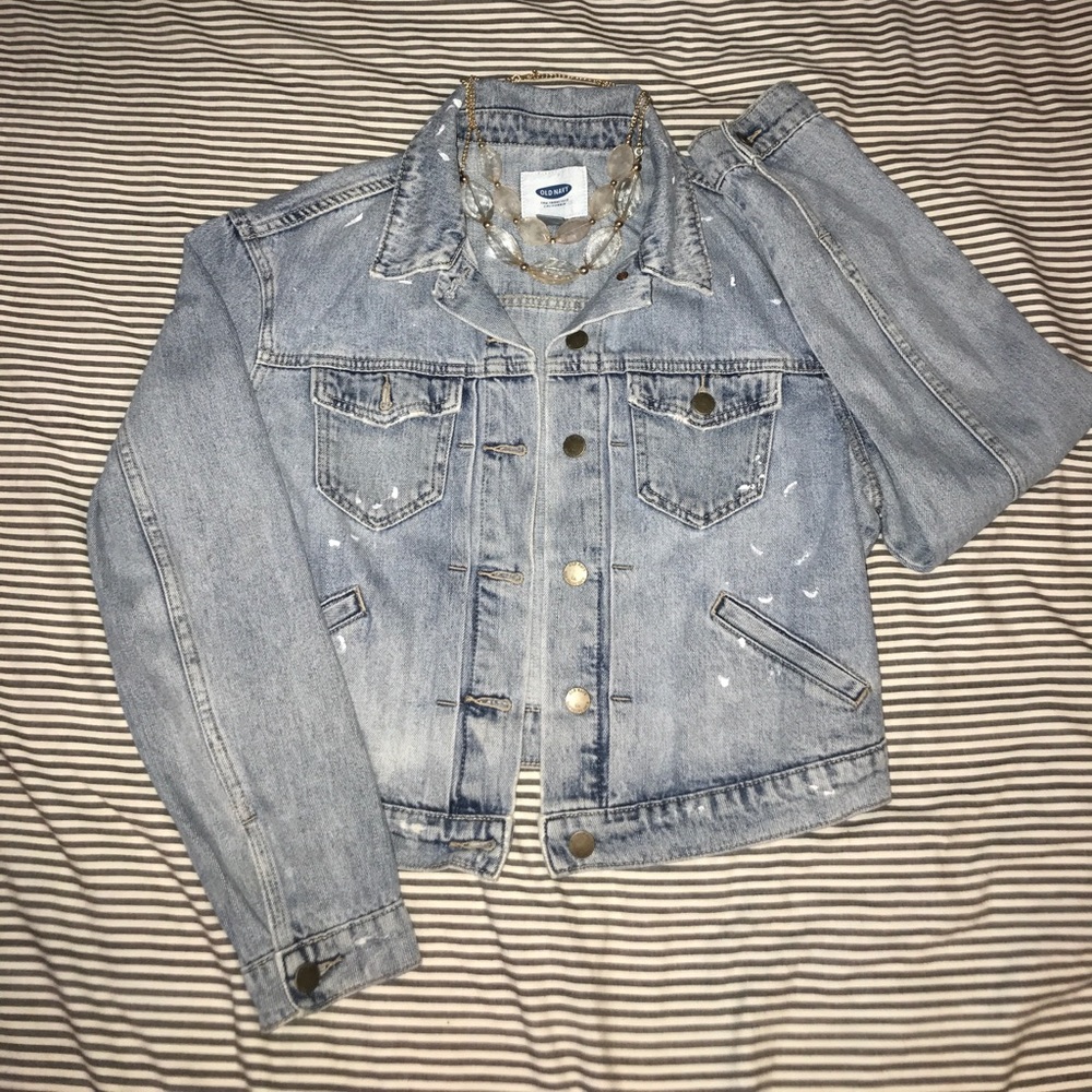 ON Distressed Jean Jacket