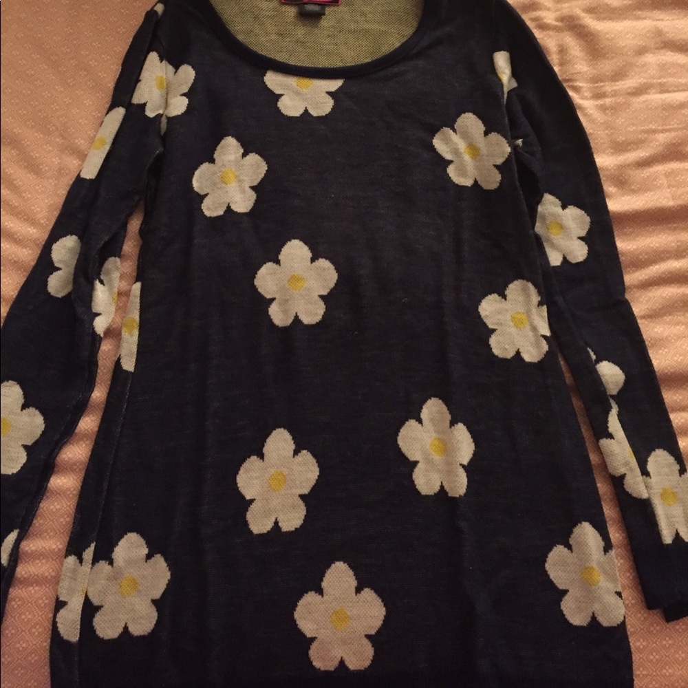 floral sweater