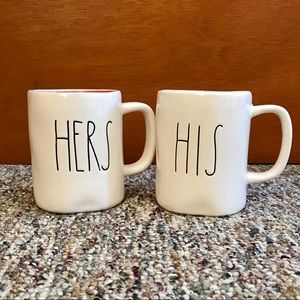 Rae Dunn *Hers & His* Mugs