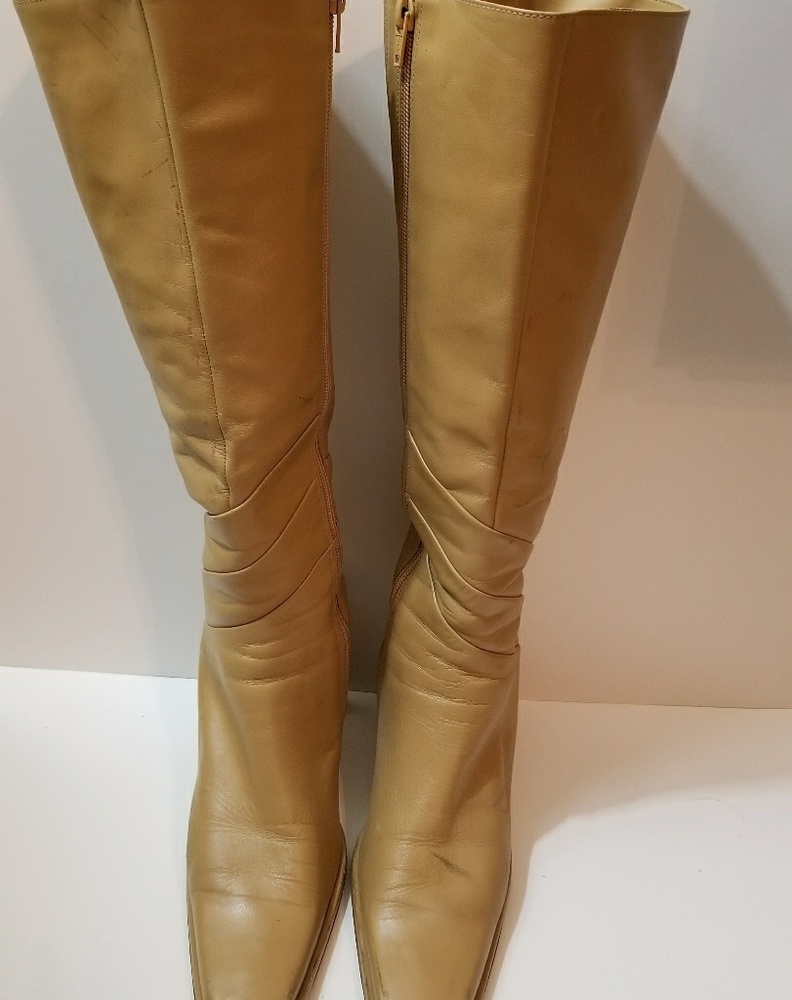 Naturalizer Camel Leather Tall Boots👢