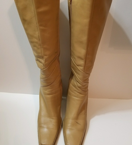 Naturalizer Camel Leather Tall Boots👢 - Picture 3 of 4