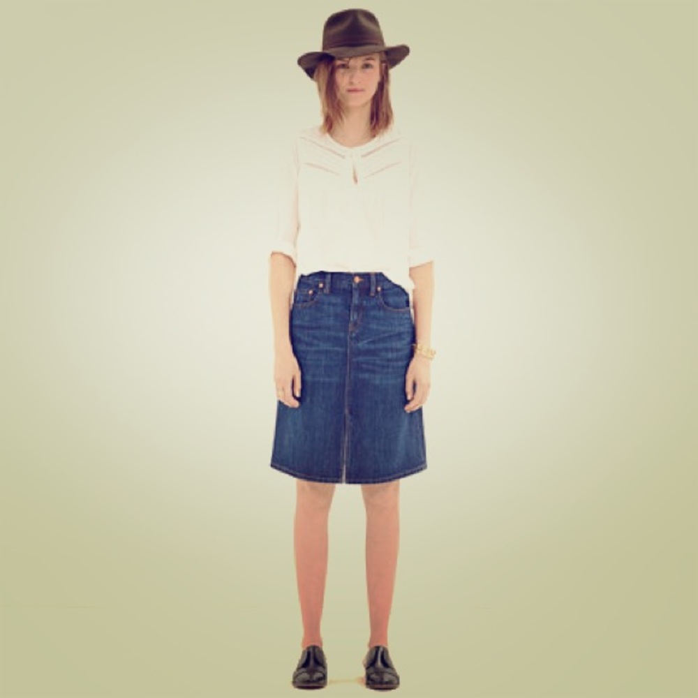 Madewell Denim Skirt