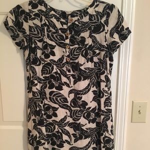 Gap linen floral dress. Sz 10. Comfy
