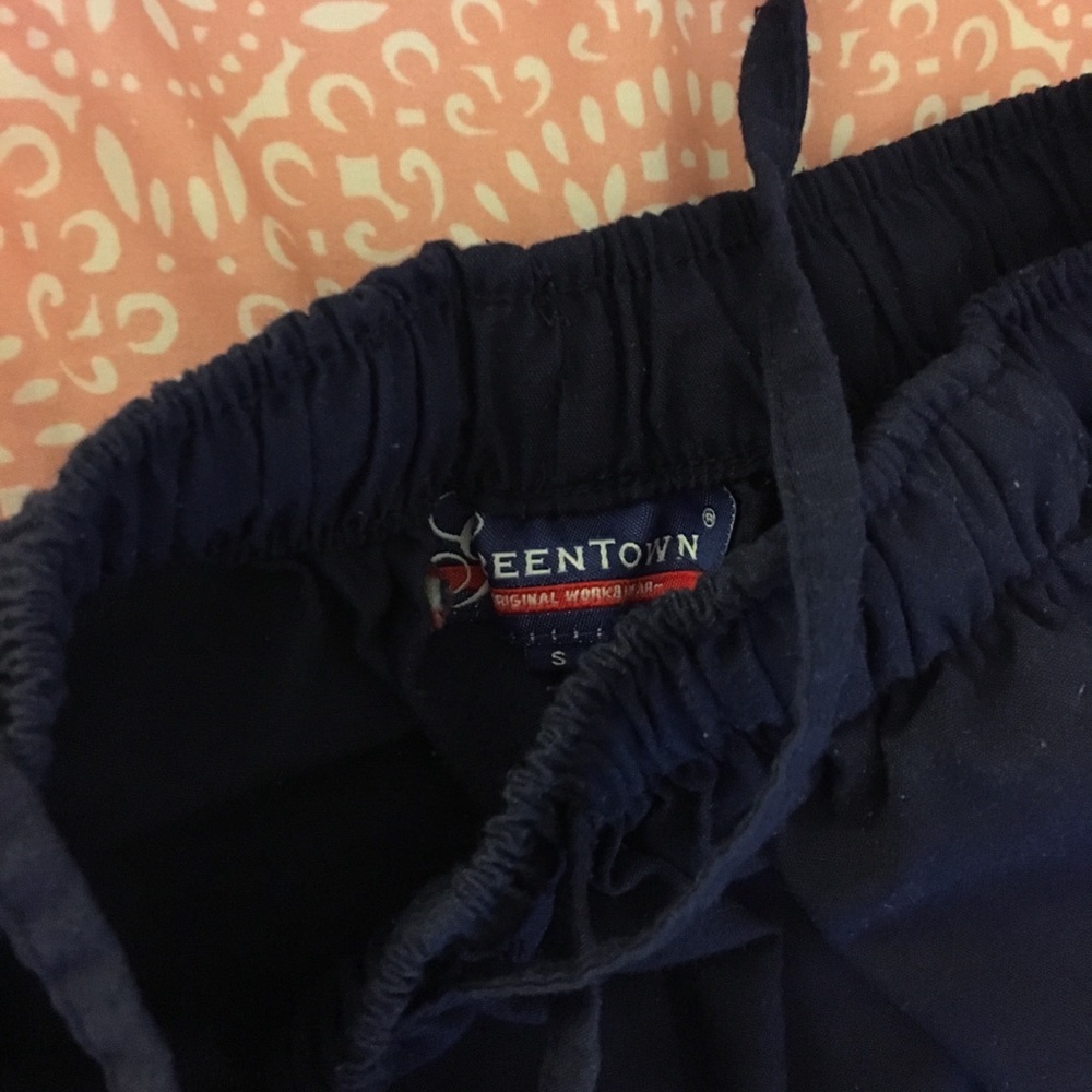 Navy scrub pants