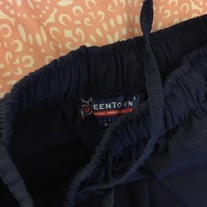 Navy scrub pants