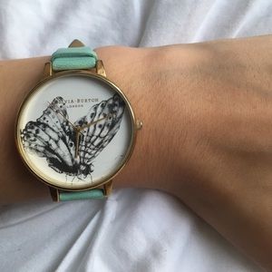 RARE Olivia Burton Butterfly Watch