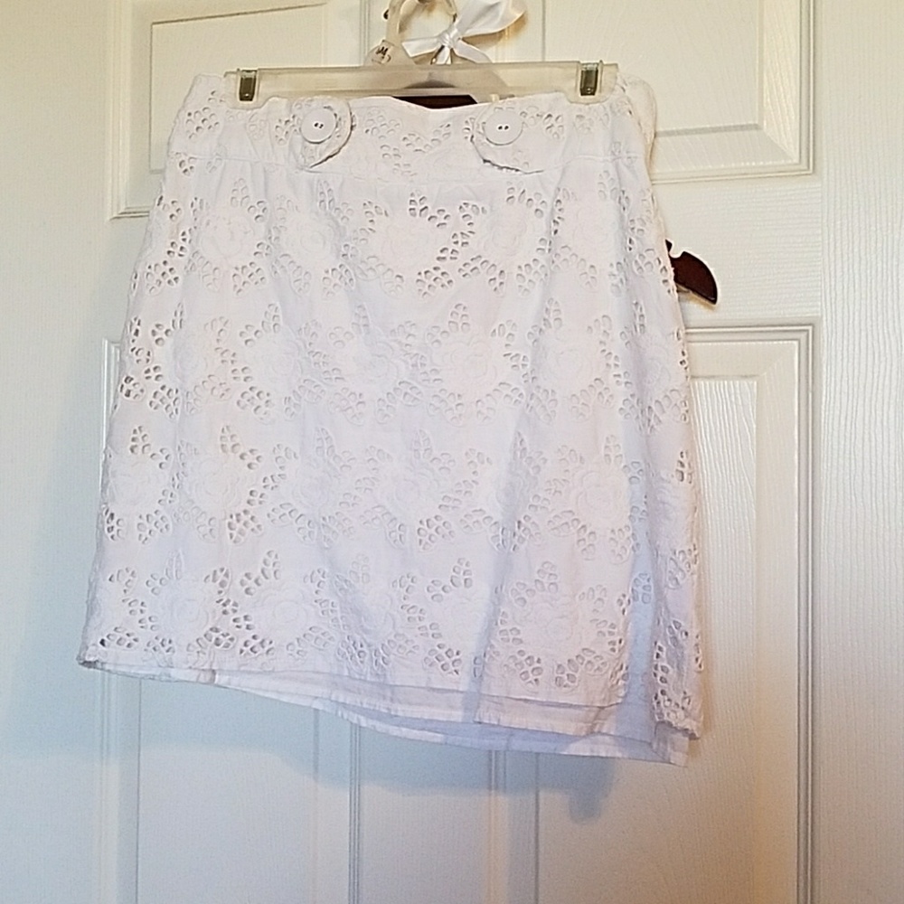 Cynthia Rowley crochet skirt