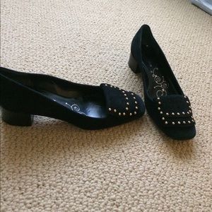 Tibi black suede pumps size 6.5
