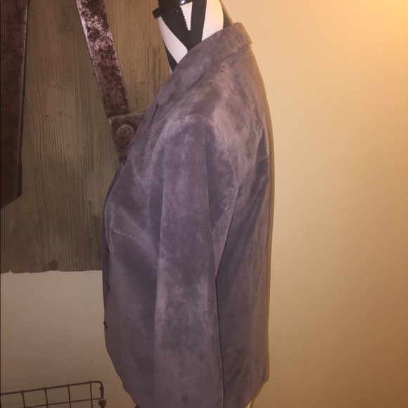 Révue dark brown leather jacket - Picture 4 of 4