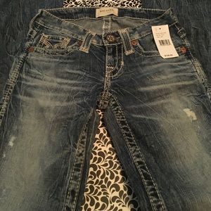 NWT Big Star Distress Jeans 23R
