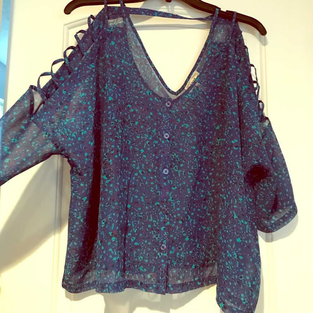Sheer blouse