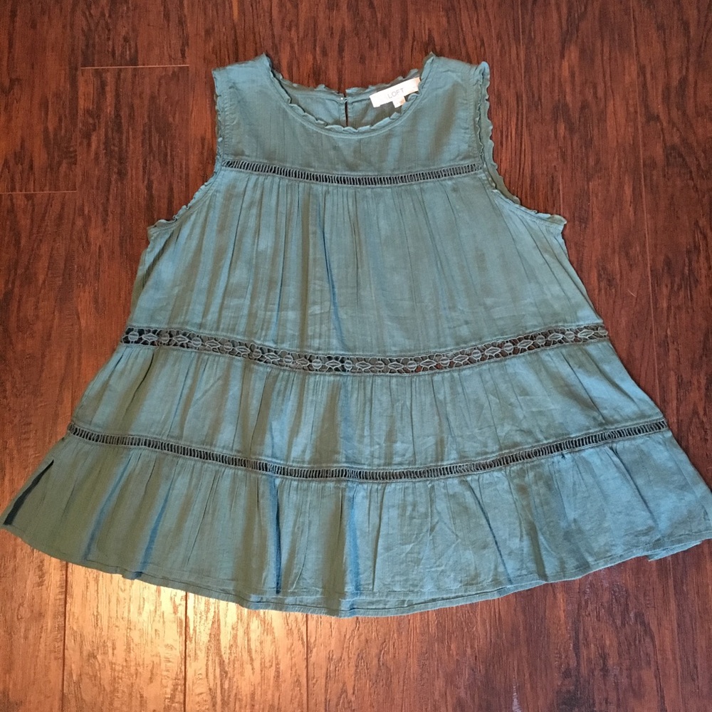 Flowy peasant top
