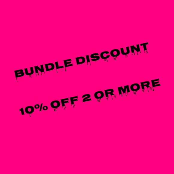 Bundle Discount 10% off 2 or more Items - Picture 1 of 1