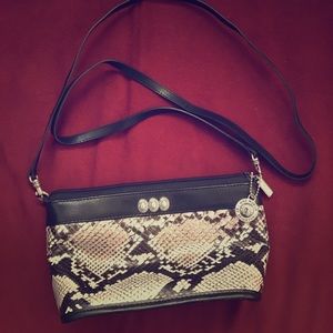 Brighton One World Python Purse