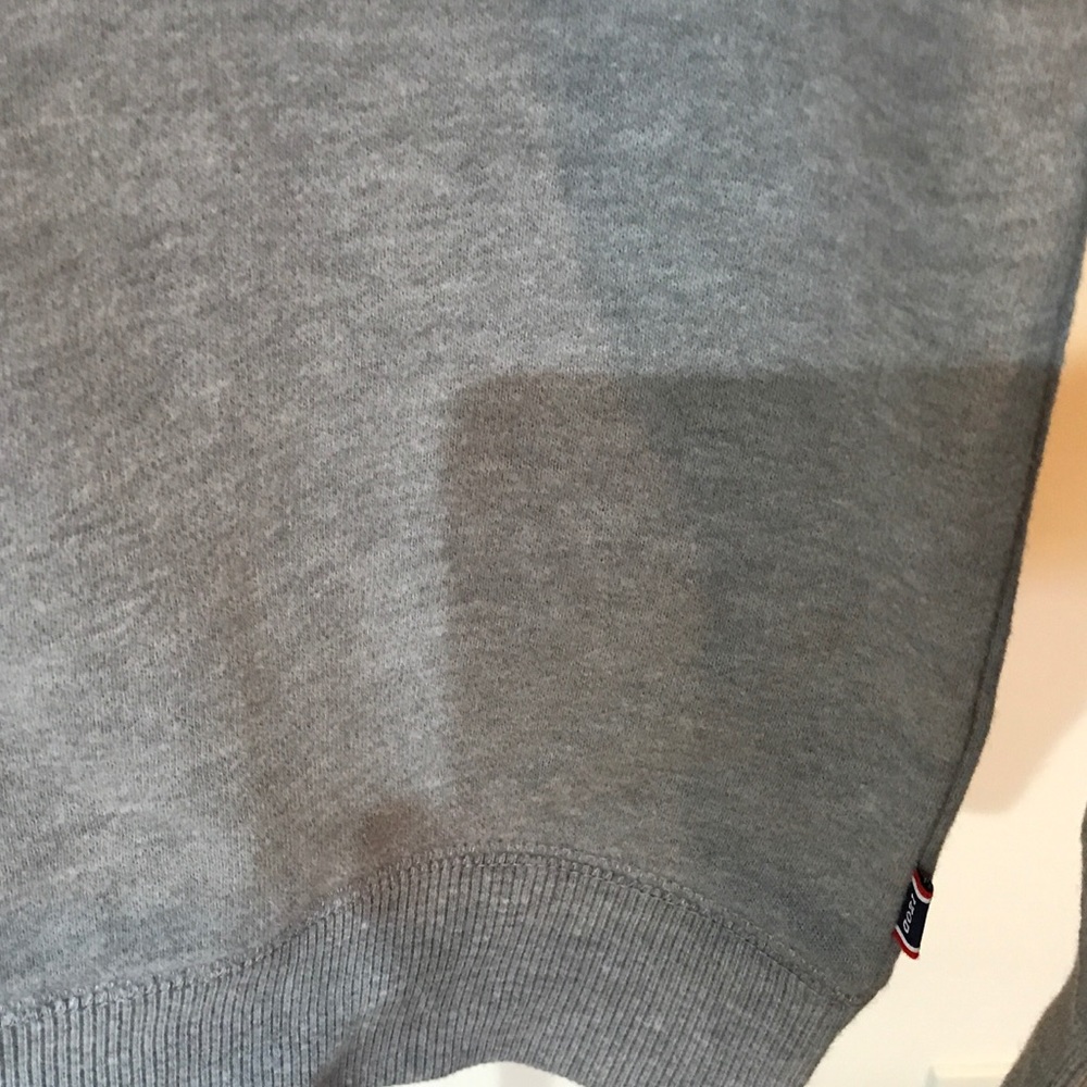 NWT Soft IZOD Grey Sweatshirt - Picture 3 of 6