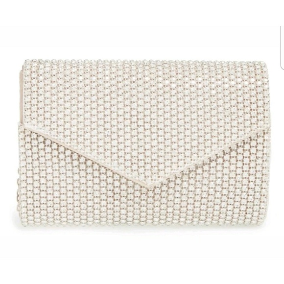 Sole Society Handbags - Sole Society Embellished Envelope Clutch Handbag