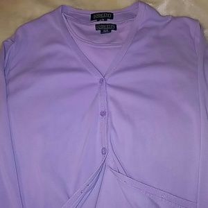 Lands' End 2 piece Cardi & Tank