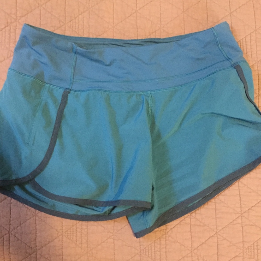 Lululemon shorts, size 6. Rarely worn.