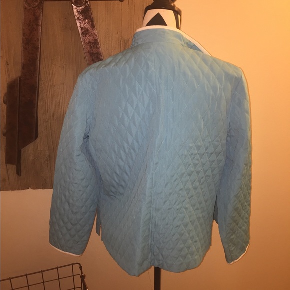 Tara Ryan light weigh blue and white jacket - Picture 4 of 5