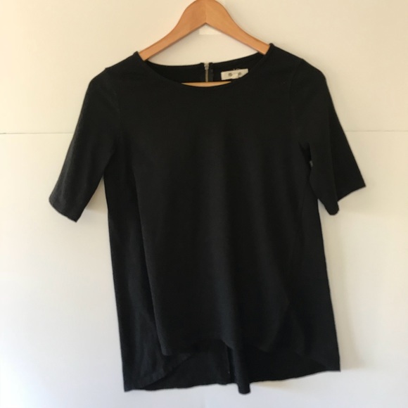 Madewell Tops - Madewell black cotton swing top