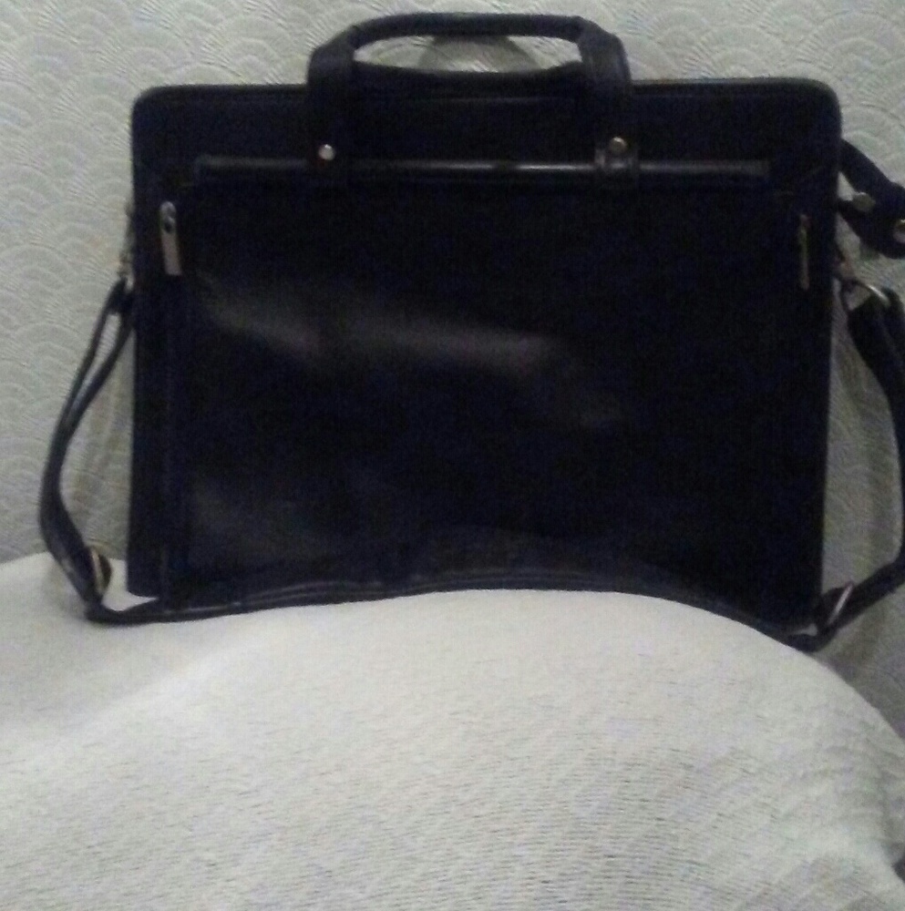 Leather Pelle Sports briefcase