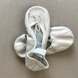 Bloch Kids Ballet Shoes White