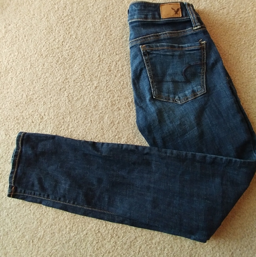 AE super stretch denim Jegging sz 0
