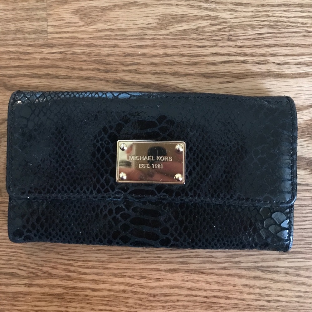 Michael Kors Snakeskin Wallet