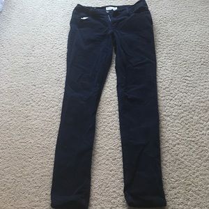 Old Navy blue skinny cords