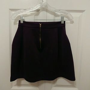 Purple Mini Skirt